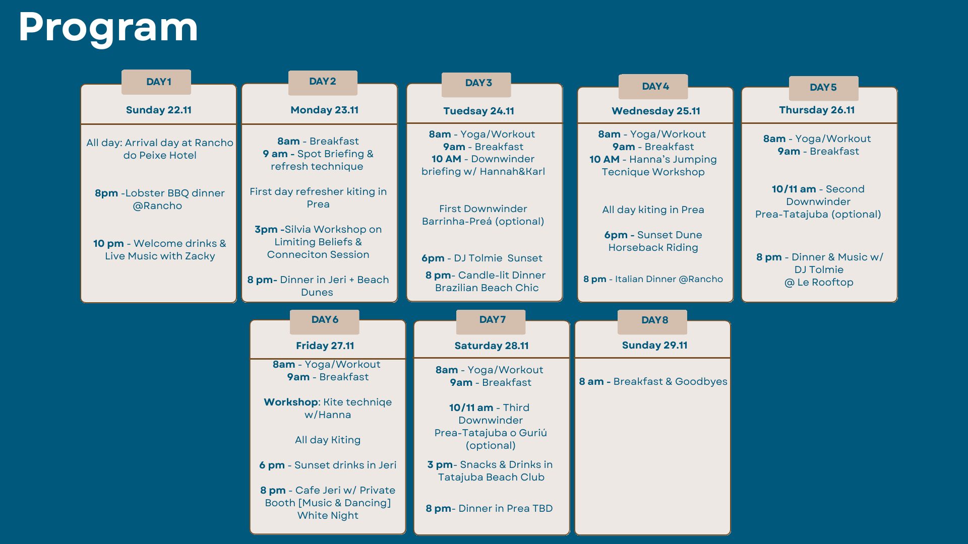FullSend Brazil 2026 guide, page 3