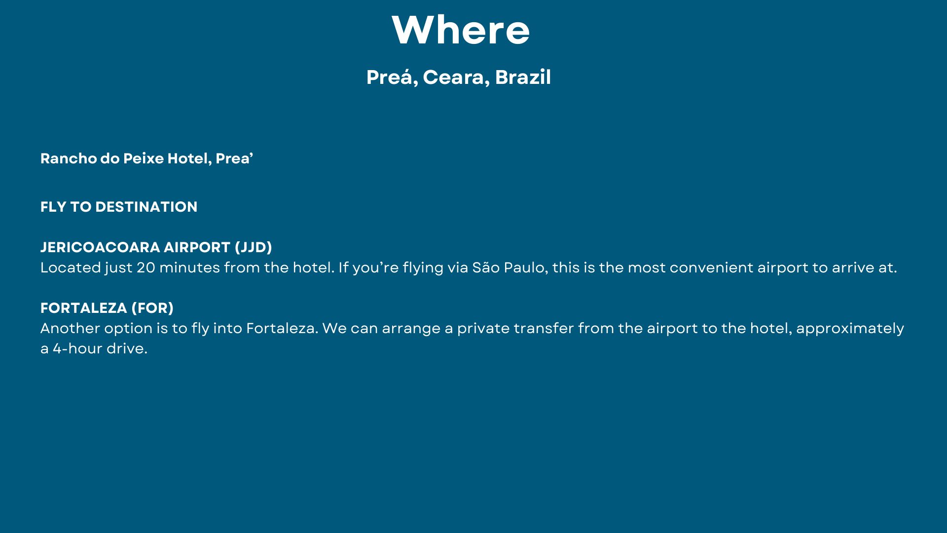FullSend Brazil 2026 guide, page 11